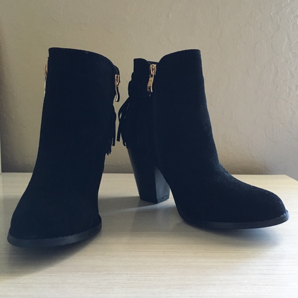 Fringe Booties